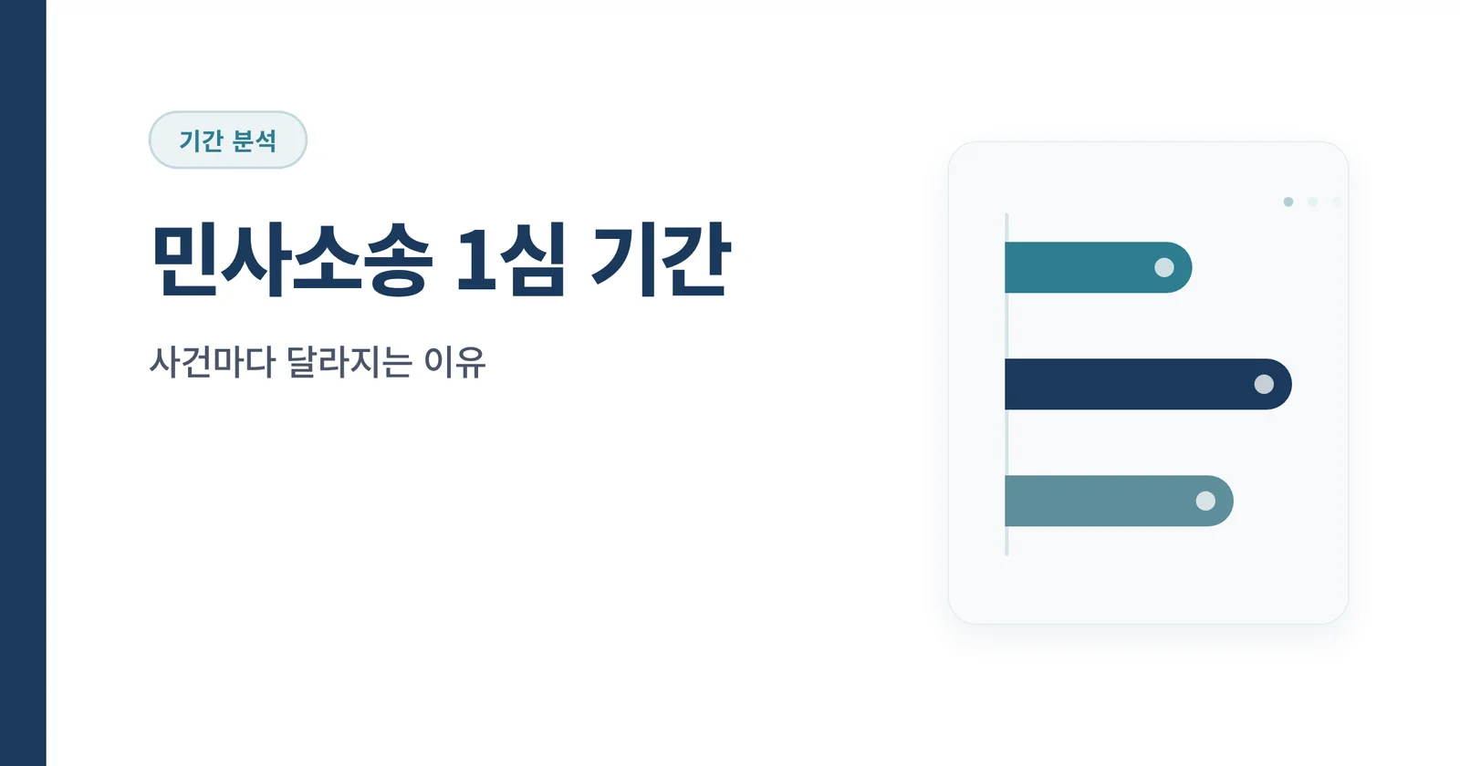 민사소송 1심 기간은 왜 사...